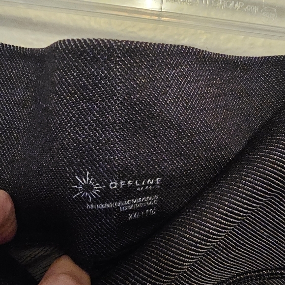 Aerie Offline Seamless High Waisted Two Tone Legging - Picture 9 of 10